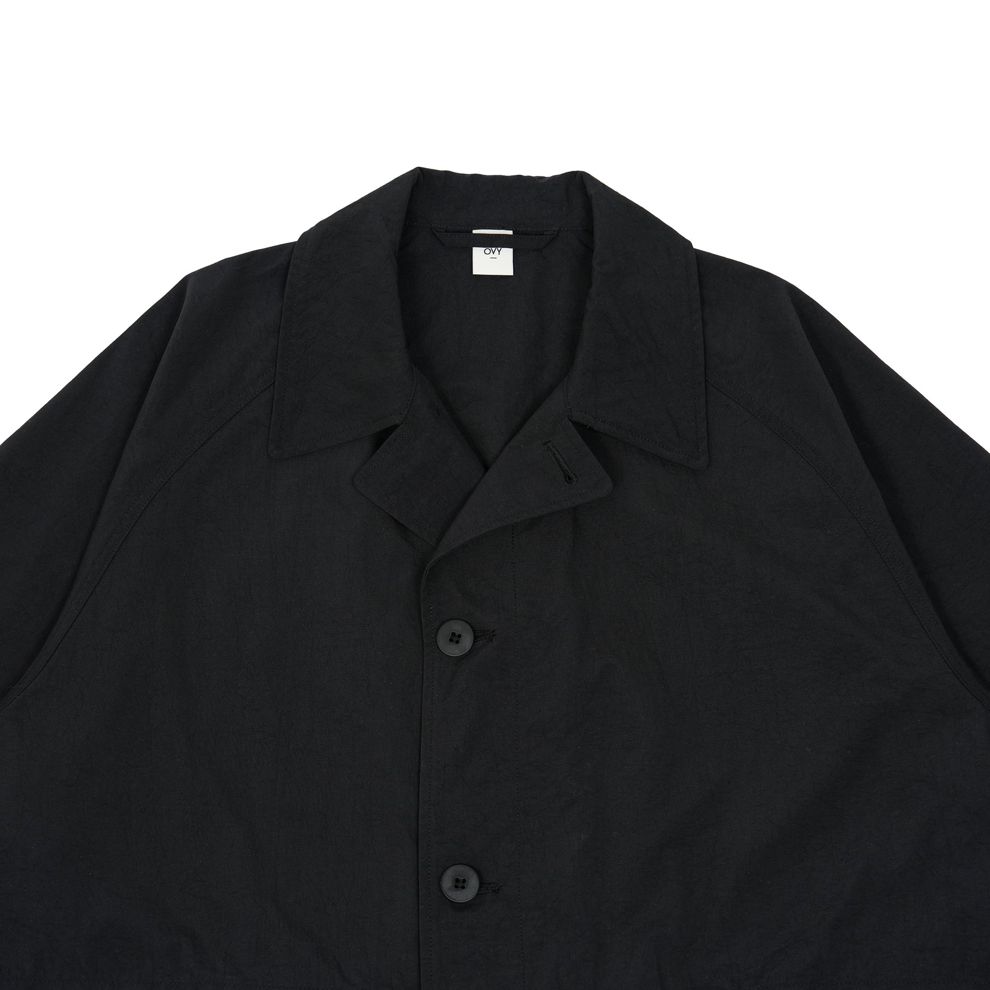Euro Military Nylon Over Coat (black) | OVY