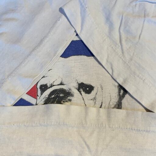 80's 90's BRITISH BULLDOG ブリティッシュブルドッグ 染み込み