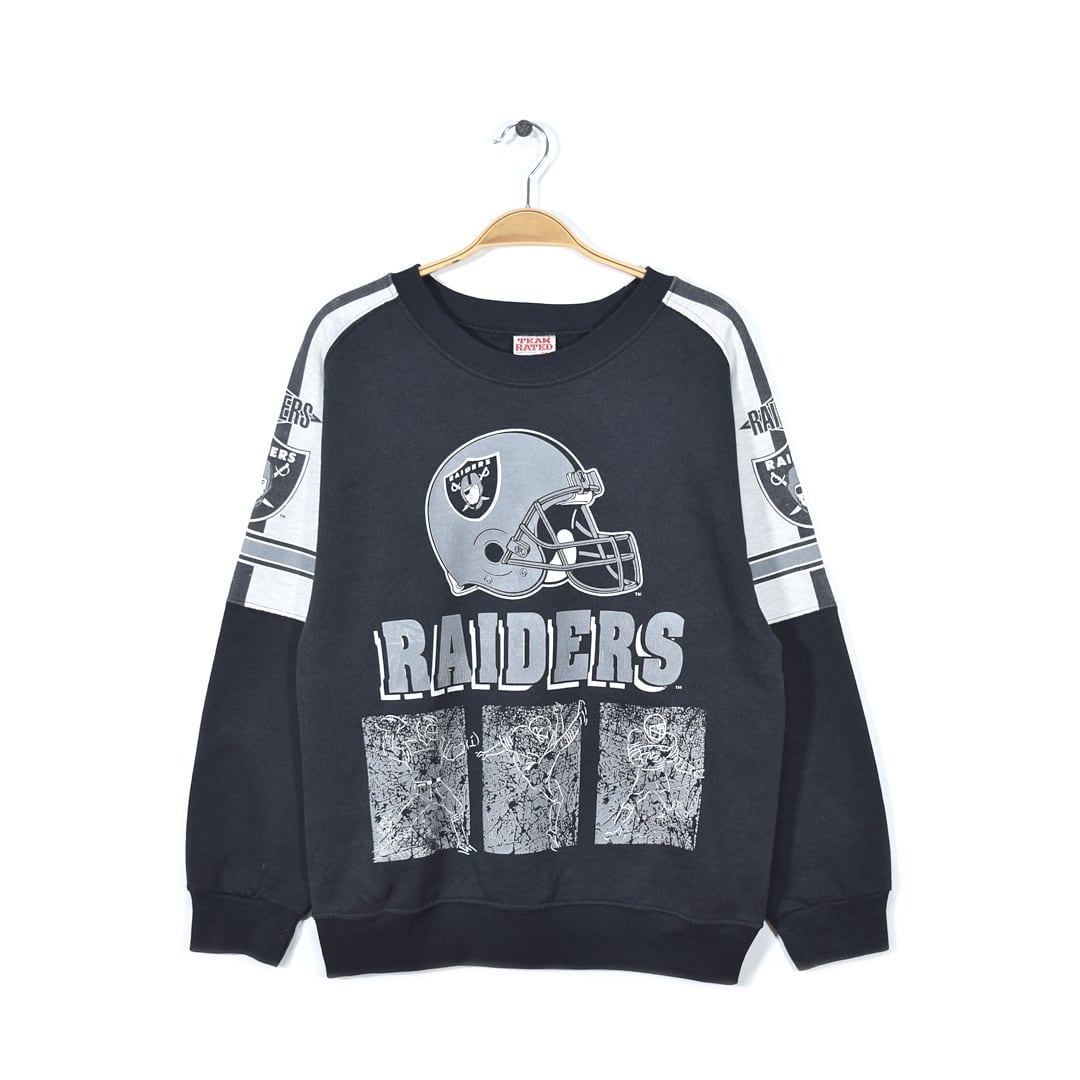 90s NFL レイダース USA製 ヴィンテージ スウェット アメフト