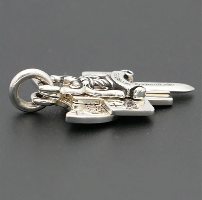 CHROME HEARTS クロムハーツ スリートリンケッツ 3トリンケッツ