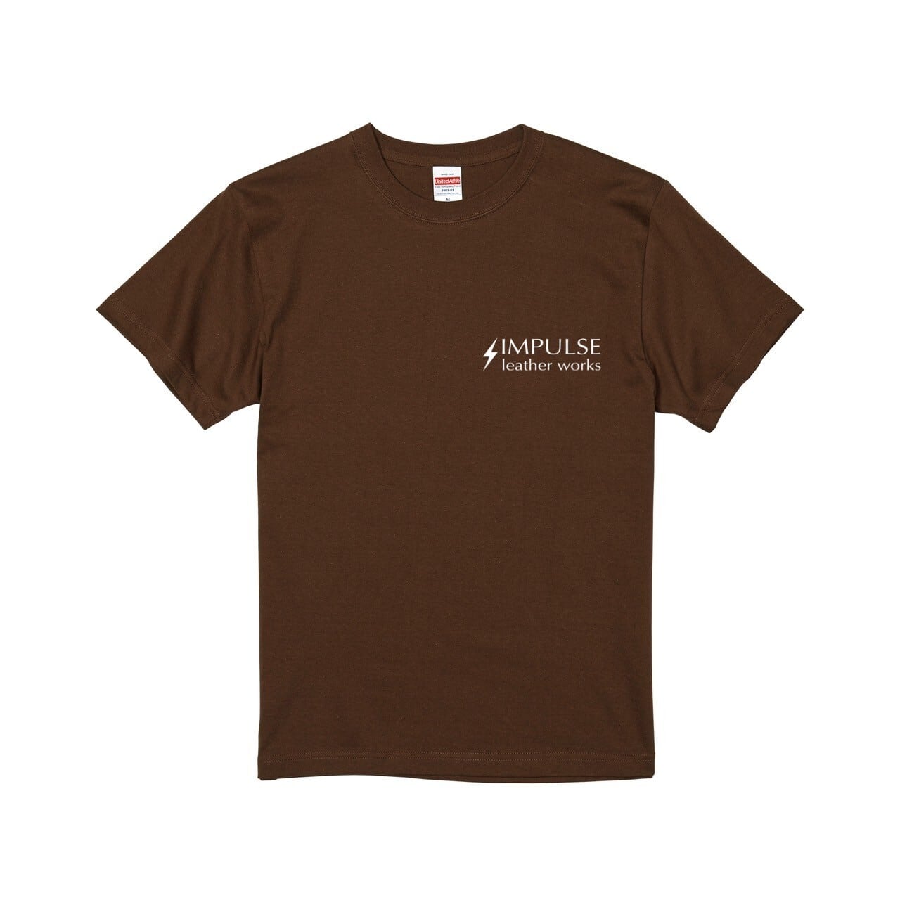 5.6オンス ハイクオリティー Tシャツ ダークブラウン | インパルス