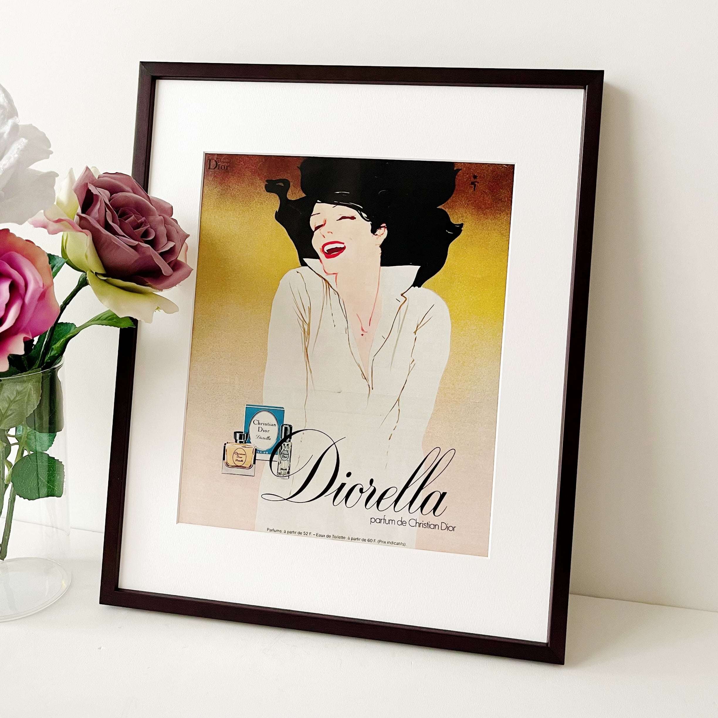 1975 広告＞Christian Dior Rene Gruau ルネ グリュオ ディオール