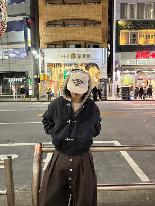 ファー付きファイヤーマンジャケット el1481 | elev fashion store