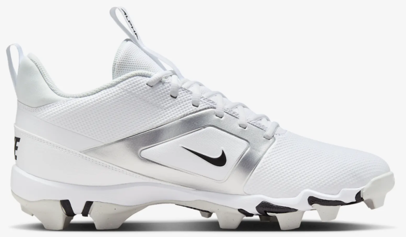 Football Cleats Nike Alpha Menace Shark 4 - White :: Bayer Team Sports