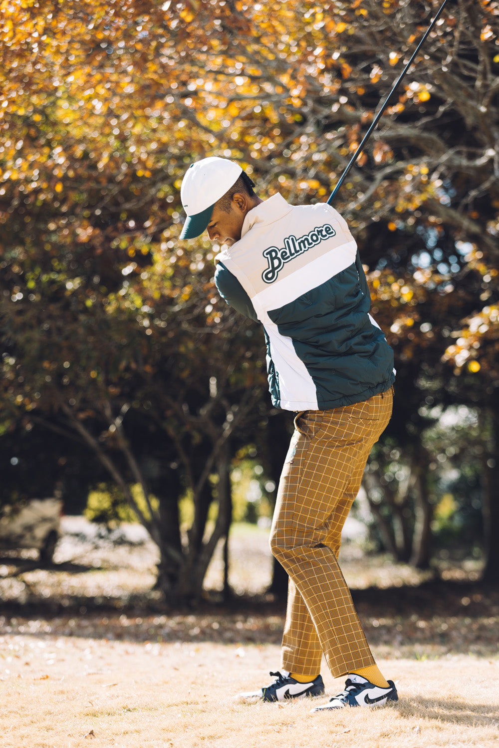 2WAY PUFFER JACKET - GREEN – BELLMORE