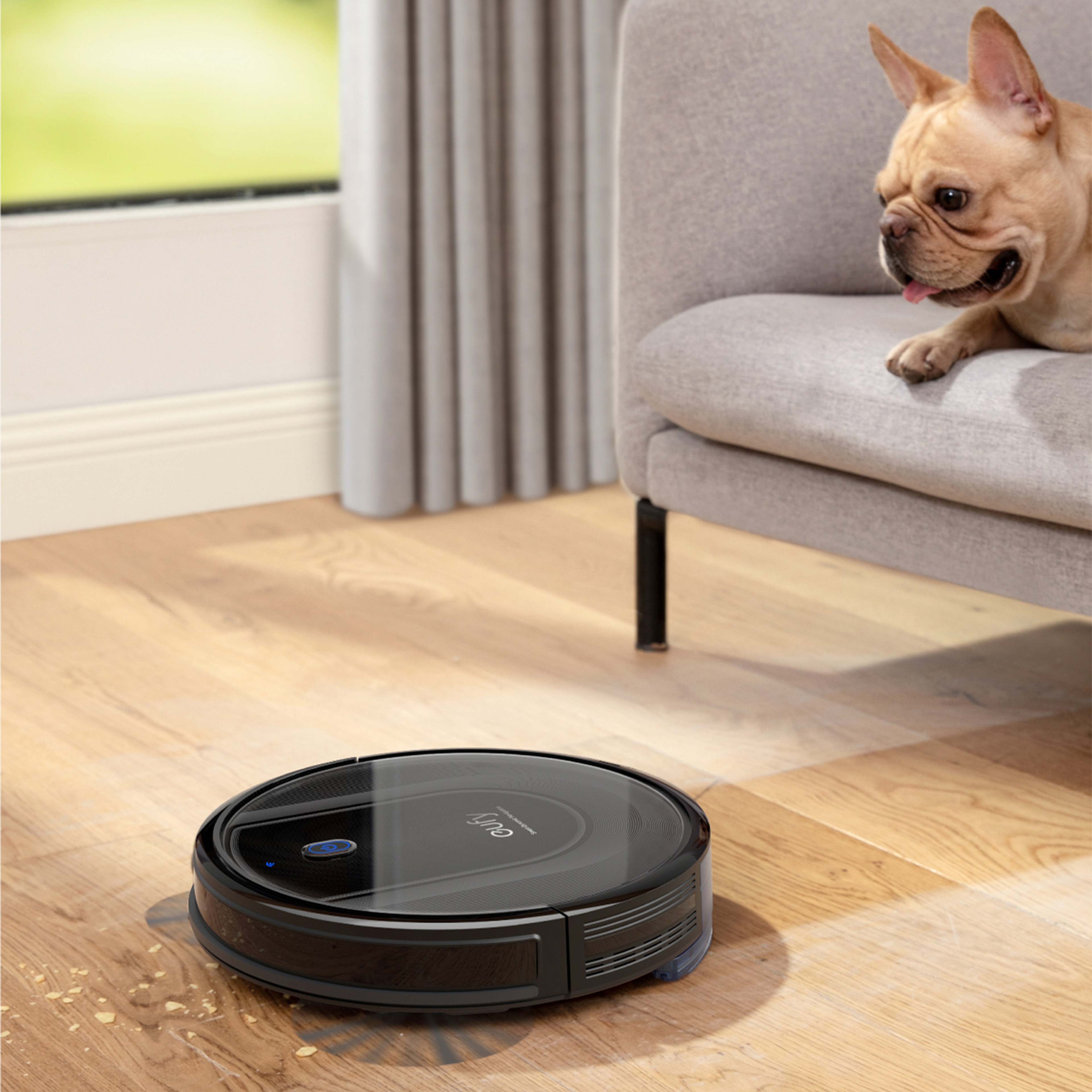 Eufy RoboVac G10 Hybrid Robotic Vacuum Cleaner T2150K11, Smart
