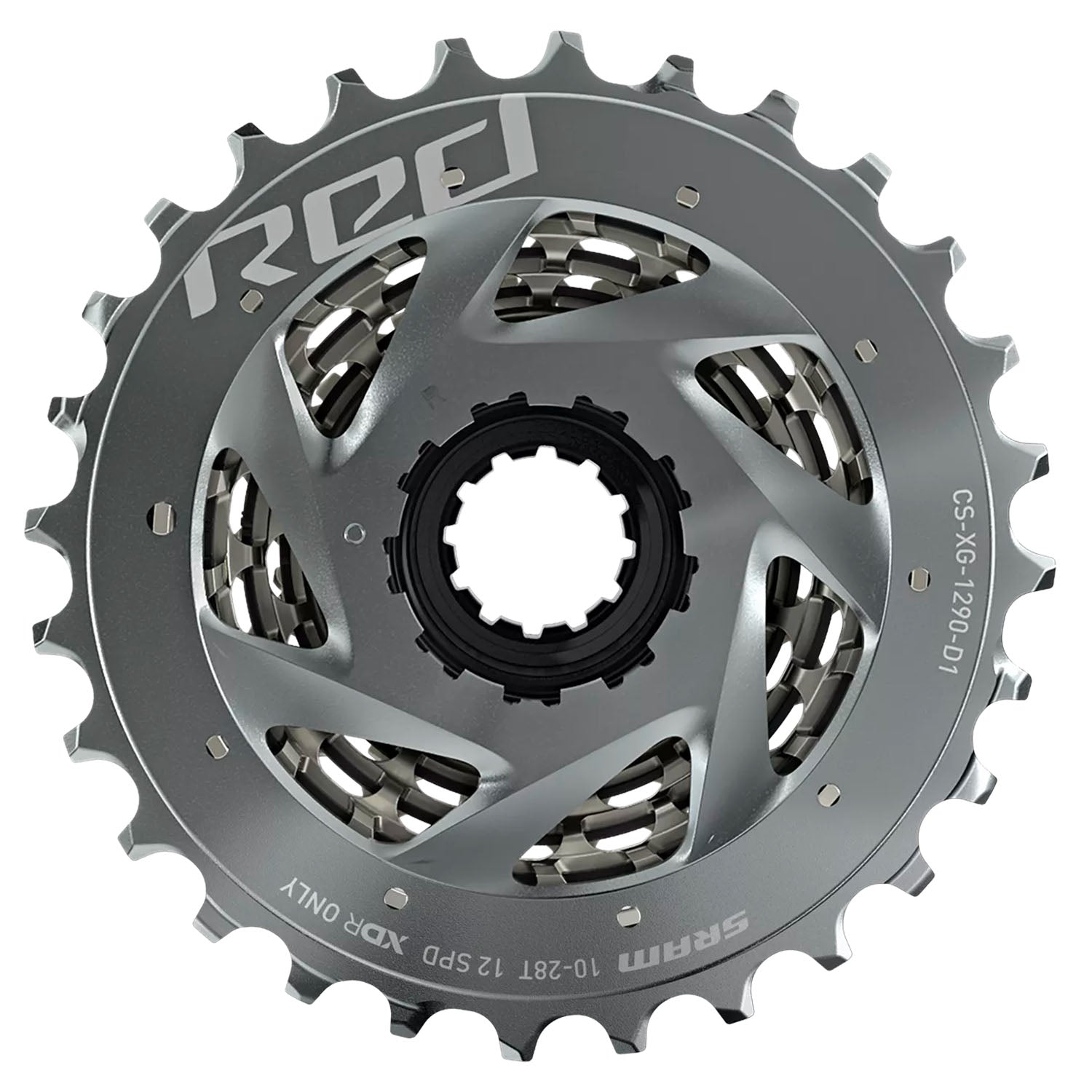 SRAM RED XG-1290-D1 Silver, 12 Speed, 10-33 Tooth – Bixby Bicycles