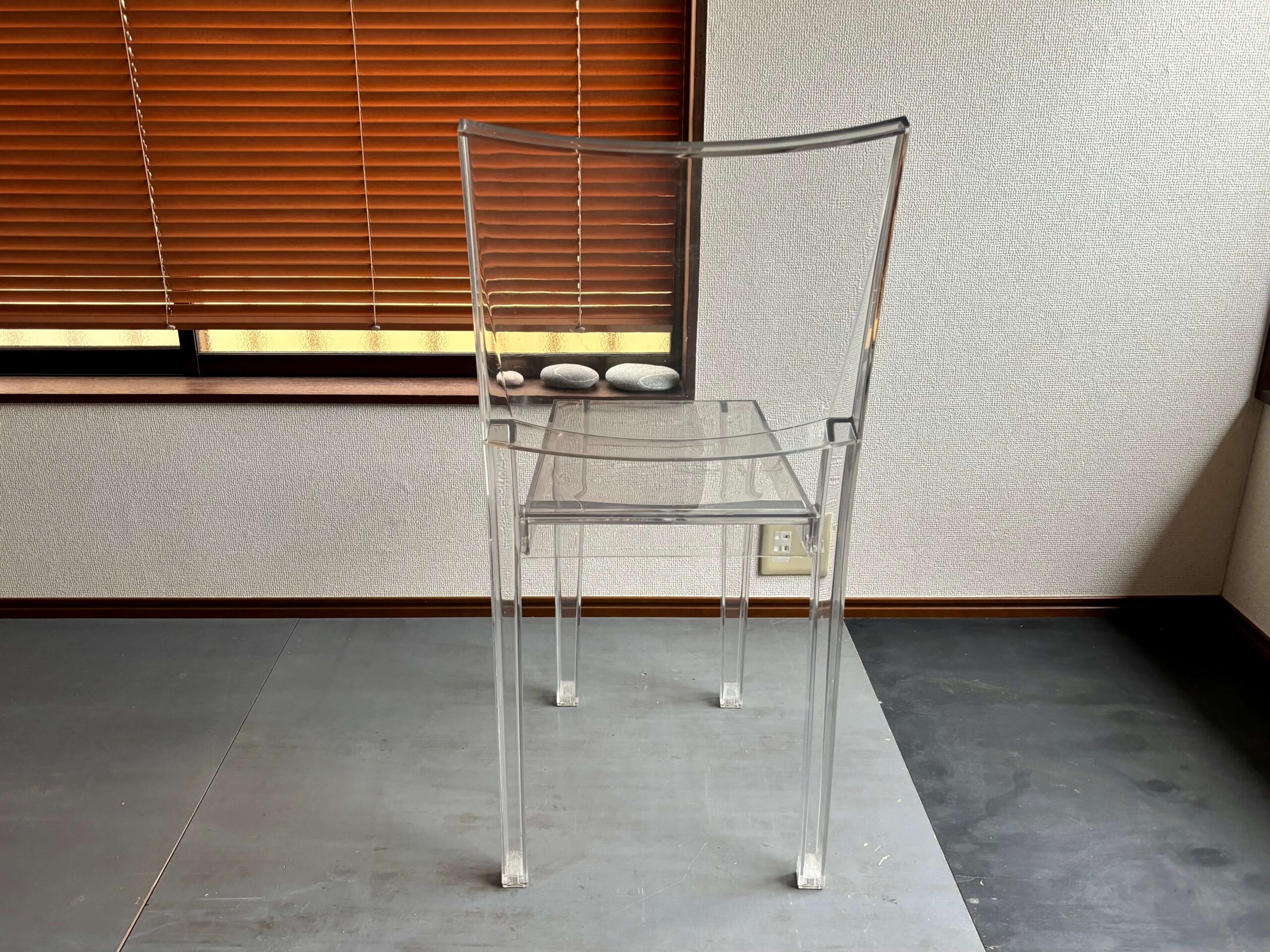 No.11016「Kartell〈LA MARIE〉クリスタル チェア：Philippe Starck