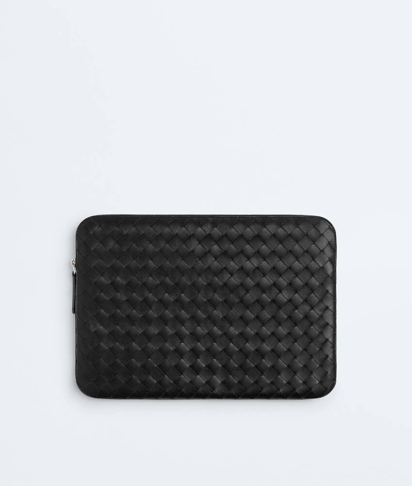 BOTTEGA VENETA 編み込みケース ブラック ボッテガヴェネタ ブラック