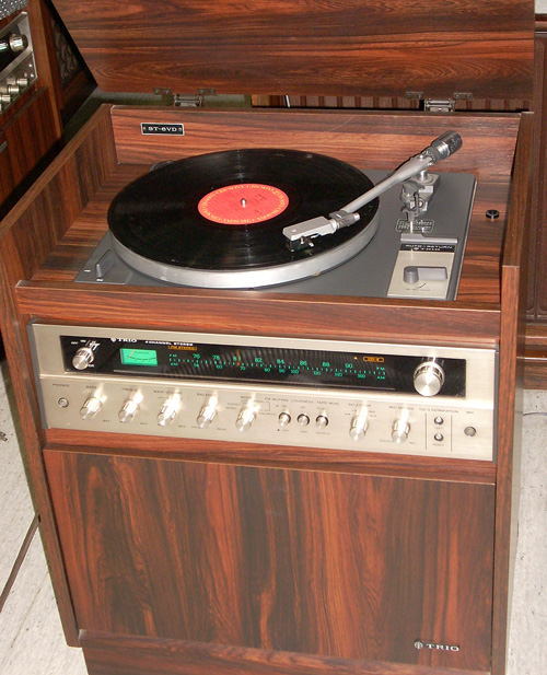 ◇1970年代TRIO 4チャンネルステレオ「ST-6VD」の修復修理 | ヨネデン