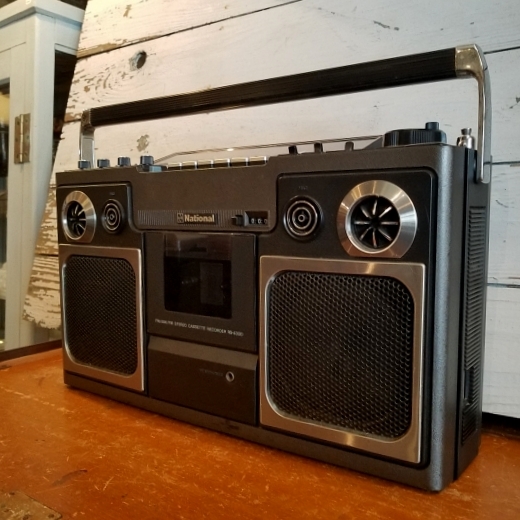 昭和レトロ ナショナル 4スピーカーラジカセ RS-4300 - [Sold Out]過去