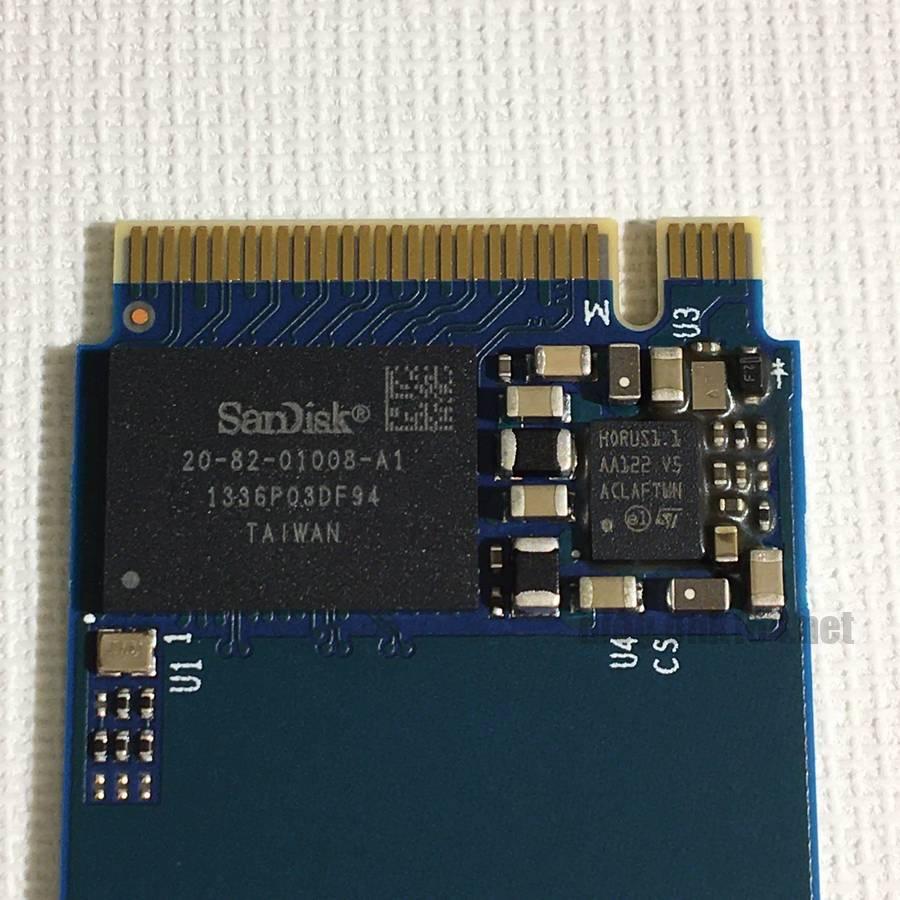 WD Blue SN570 1TBのSMART情報と外観チェック。M.2 PCIe Gen3x4 NVMe