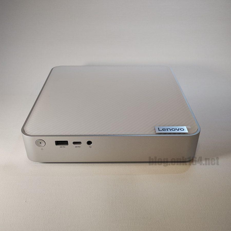 IdeaCentre Mini Gen 8の上部と下部カバーを外す方法。パーツ交換の