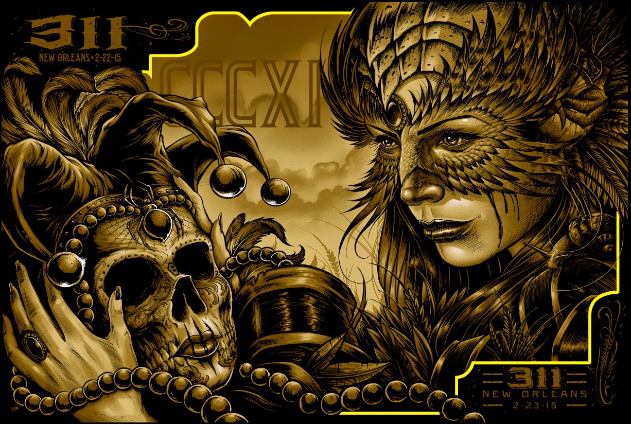 INSIDE THE ROCK POSTER FRAME BLOG: Maxx242 & Brandon Heart 311 New