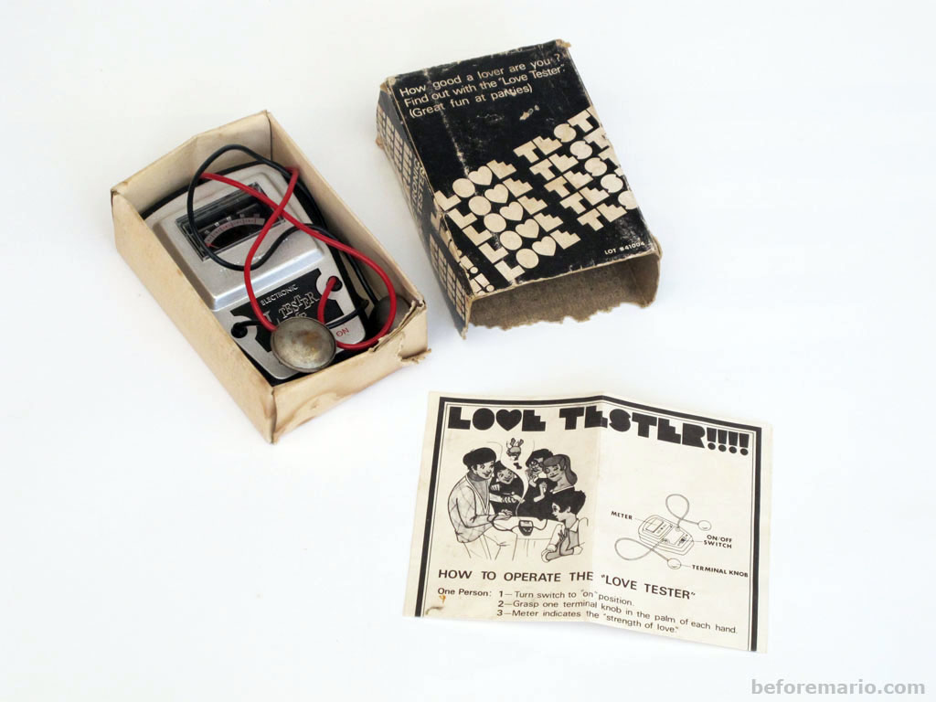 beforemario: Nintendo Love Tester (ラブテスター, 1969)