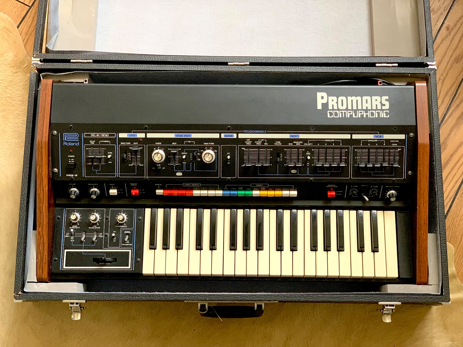 MATRIXSYNTH: Roland MRS-2 ProMars 37-Key Duophonic Synthesizer SN