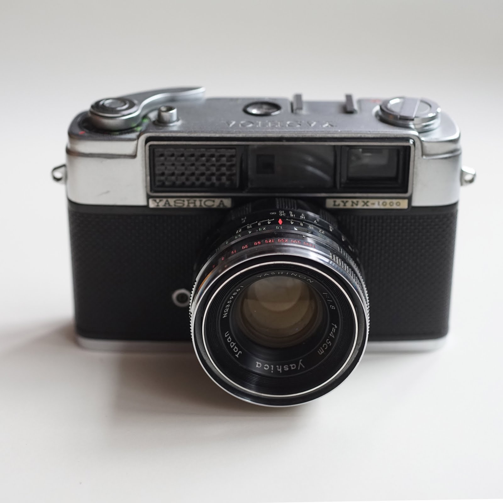 レンズ改造で遊ぶ: YASHICA LYNX-1000 ヤシカ リンクス1000はいい