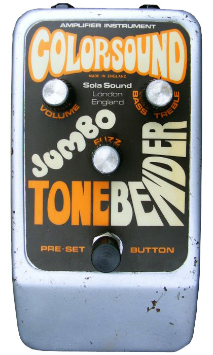 Buzz the Fuzz - all about Tone Bender: Silicon Powered Tone Bender