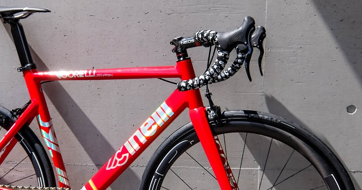 今、いちばん熱い赤いフレーム CINELLI SHARK ~ Charlie ~make a