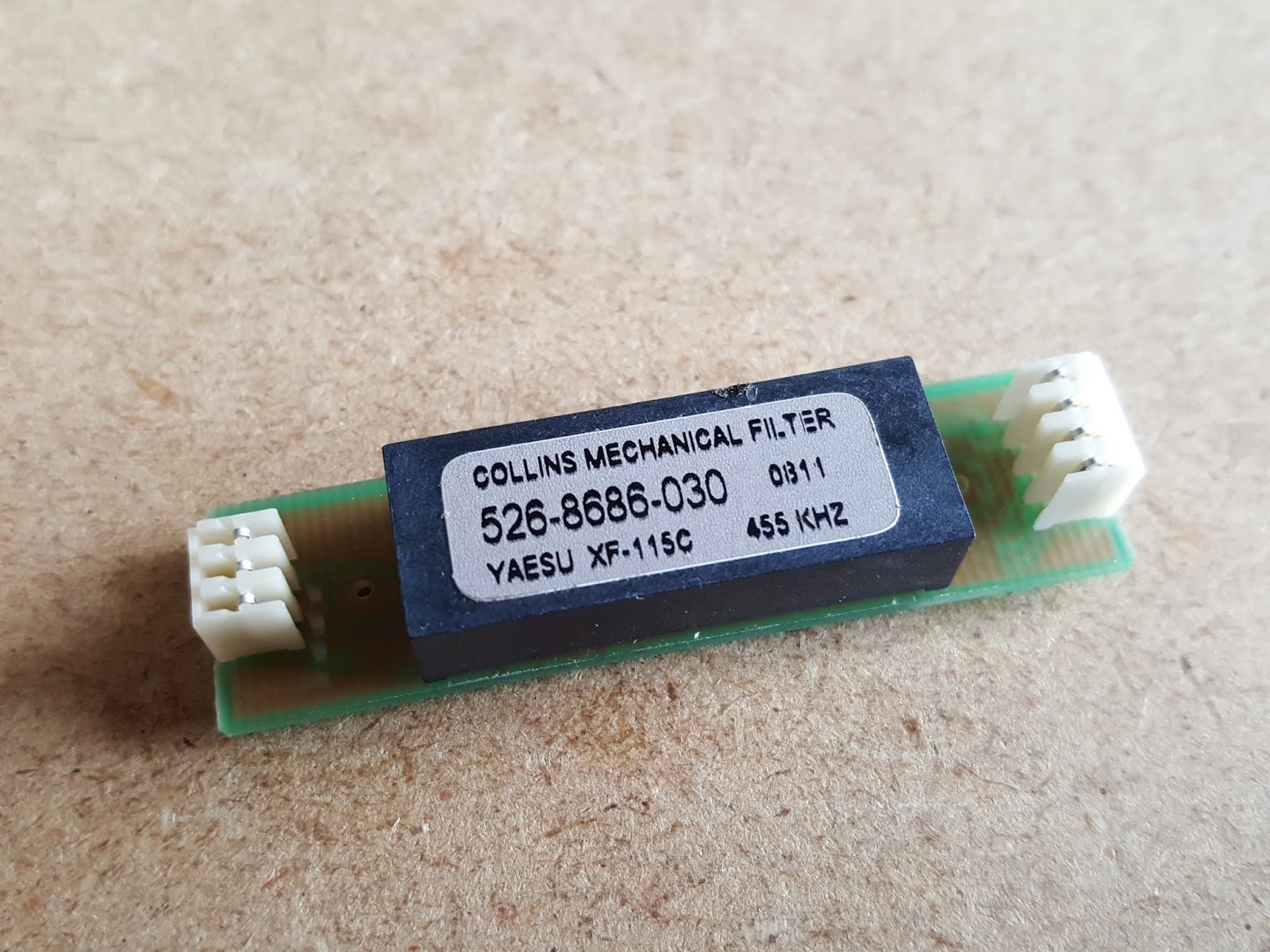 XF-115C コリンズCW メカニカルフィルター 500Hz XF-115C コリンズCW