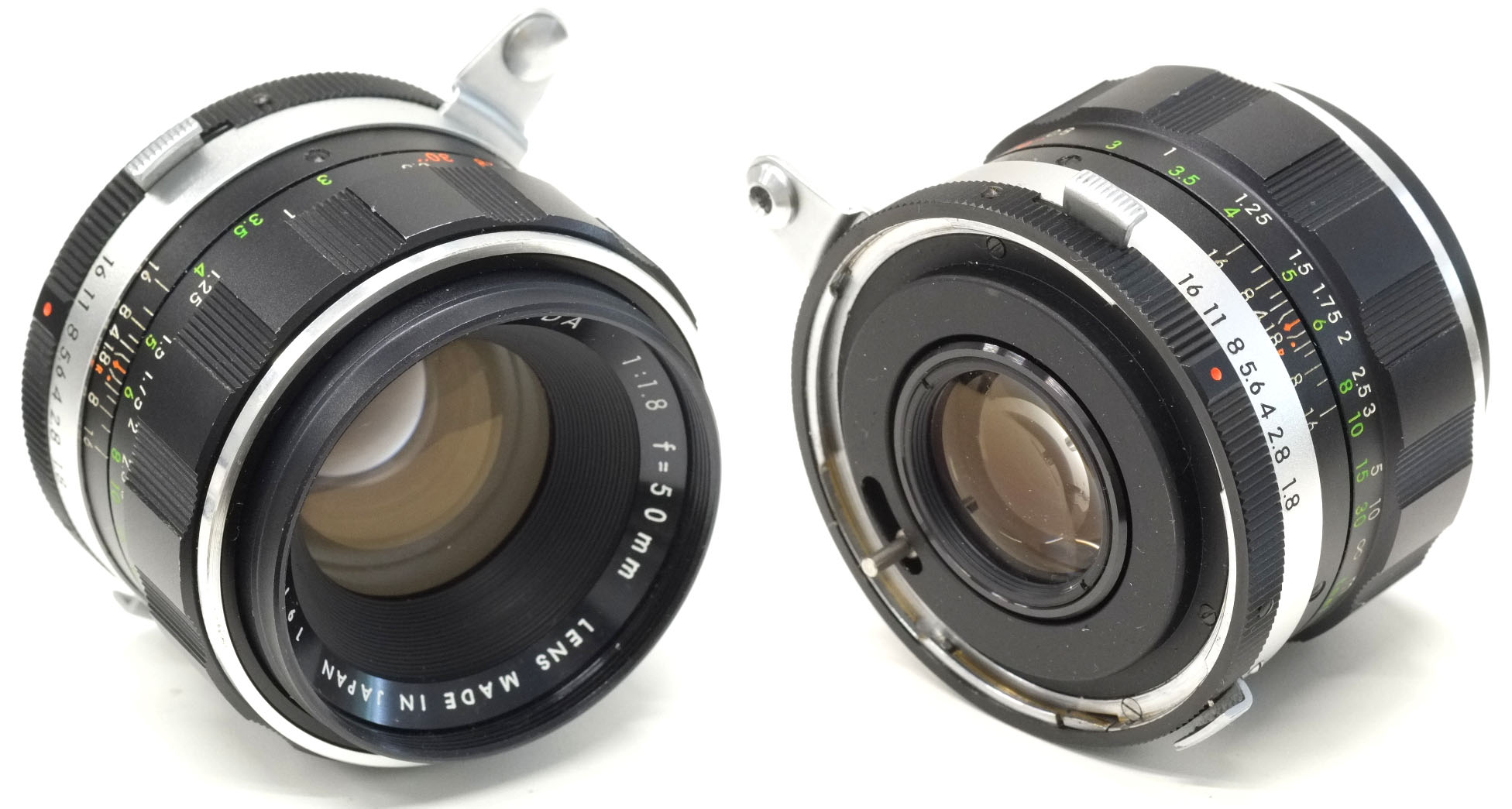 M42 MOUNT SPIRAL: Auto MIRANDA 5cm F1.9 and 50mm F1.8
