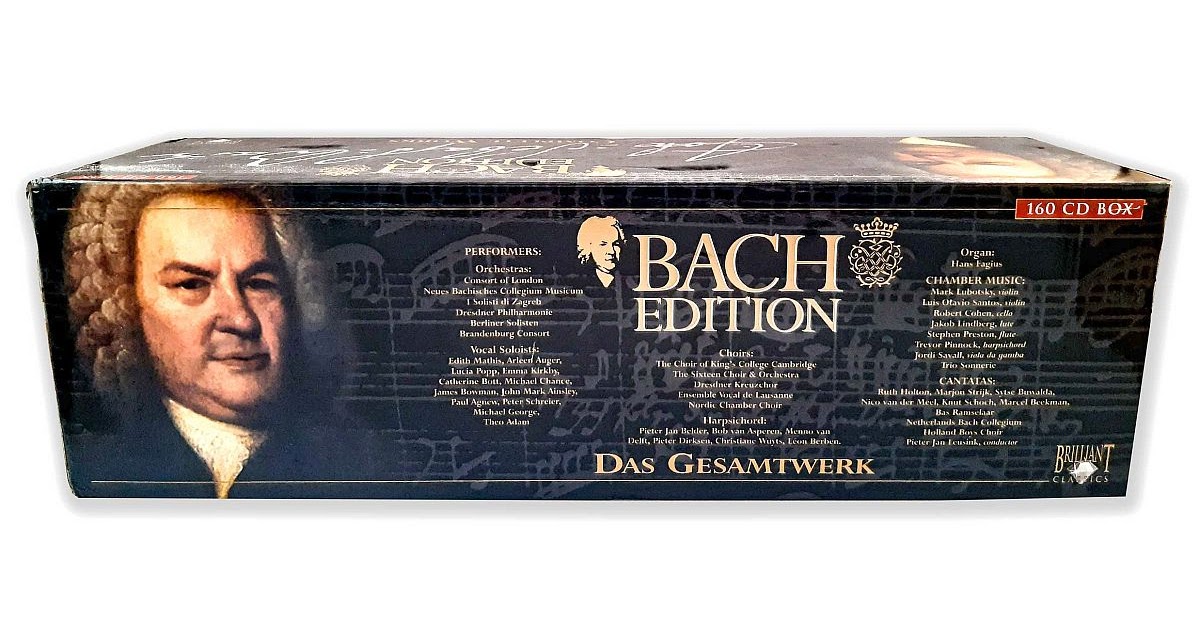 makdelart - classique: BACH EDITION - COMPLETE WORKS (Brilliant