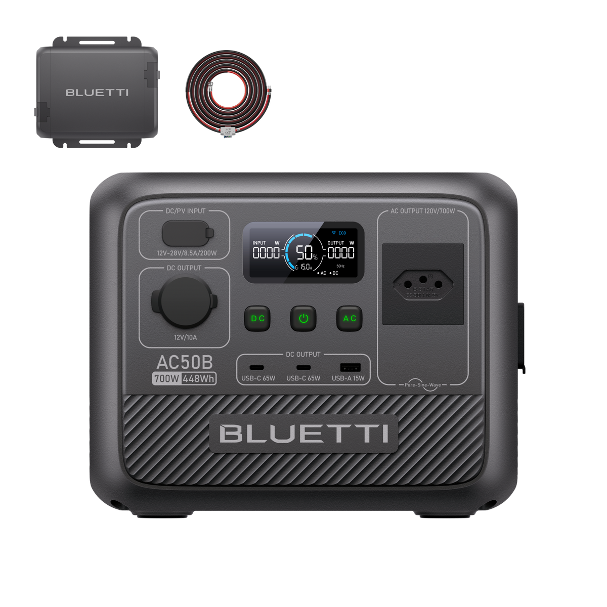 BLUETTI Charger 1: Carregue a estação de energia portátil enquanto dir