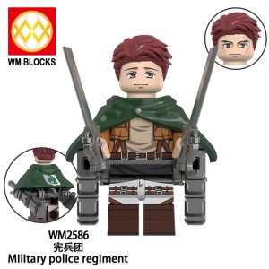 Anime Attack on Titan Stationed Corps WM2588 Minifigures - Brixtoy