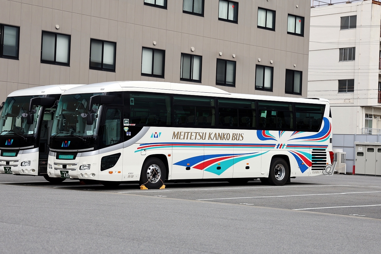 名鉄観光バス （岡崎200か ・485） ｜バス道楽｜