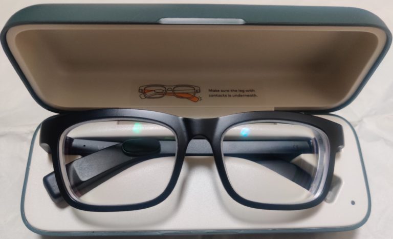 VUE スマートグラス 実機レビュー その1 思った以上に良く出来た