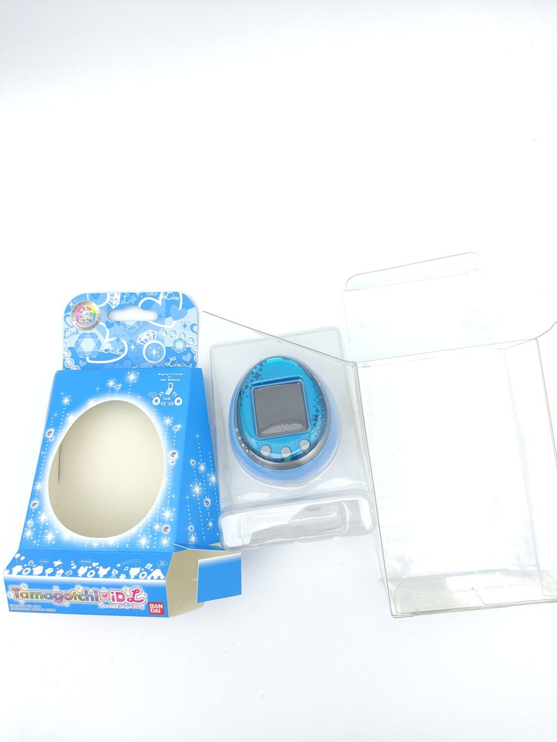 Tamagotchi ID L Color Blue Virtual Pet Bandai in box - Buy-Tamagotchis