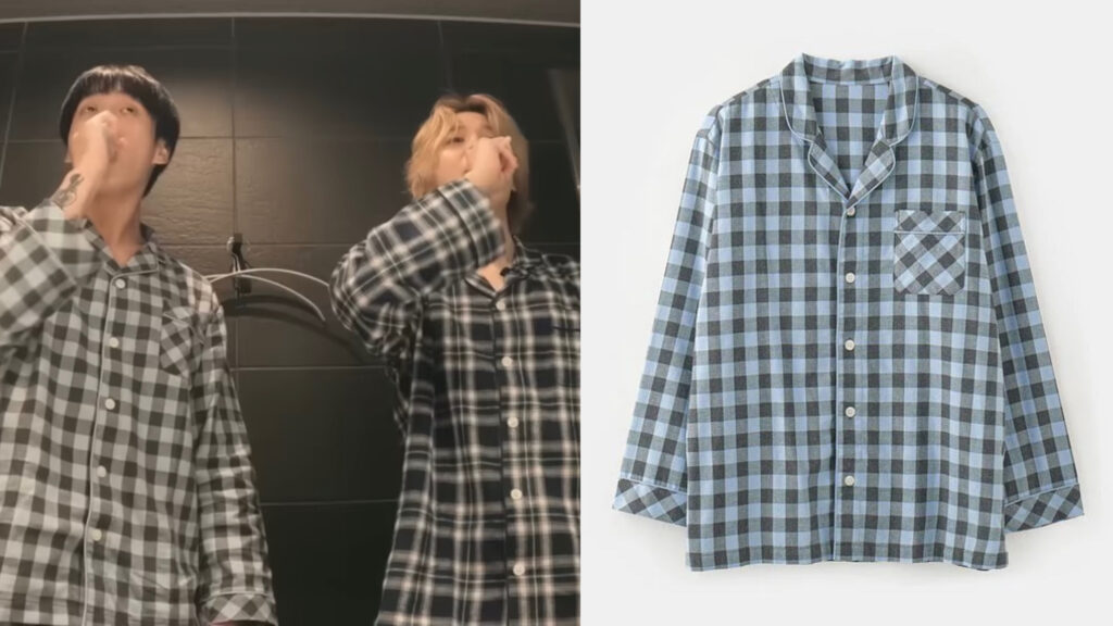BTS ジョングクとジミンが札幌旅行で着用していたパジャマが日本でも