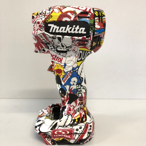 マキタ インパクトドライバー TD172/TD162用 カスタム外装 ステッカー