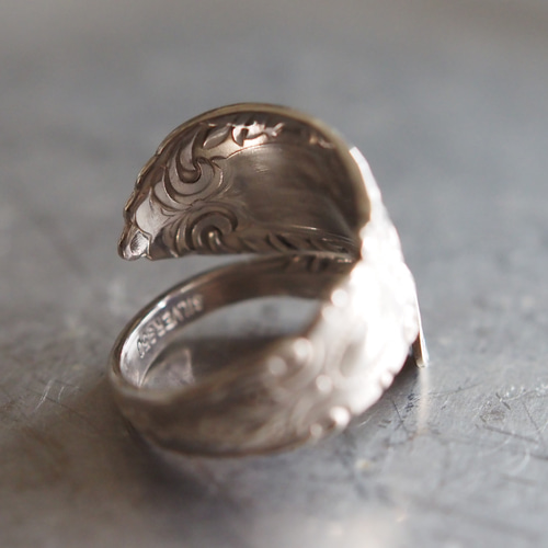 Spoon Ring K(Silver950製) シルバースプーンリング 古着