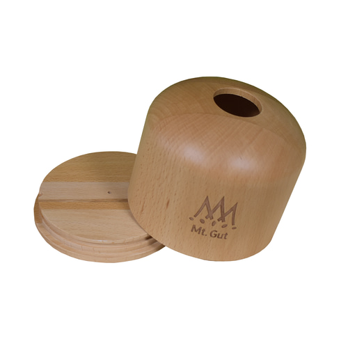 Mt.Gut 木製OD缶カバー Gas Canister Wooden Case (ナチュラル) その他