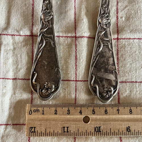 フランスの古いスプーン&フォーク アンティーク ブロカント 蚤の市