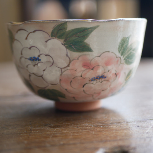 京焼・清水焼 色絵 抹茶茶碗（牡丹） 茶碗・めし碗 Shun 通販 16044573
