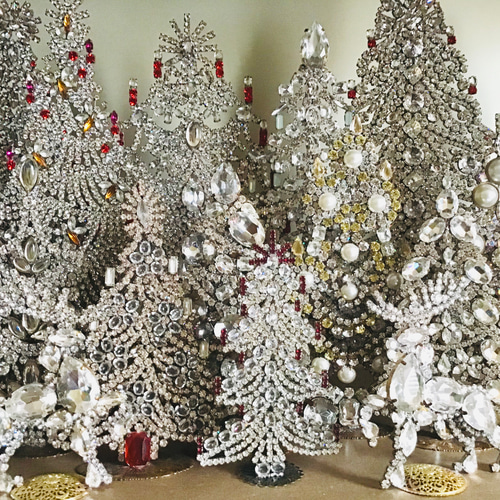 チェコガラス ビンテージ クリスマスツリー ヴィンテージ チェコ