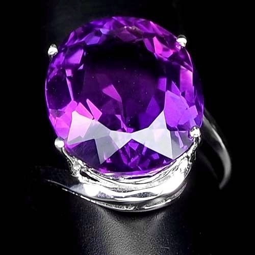 大粒9.1ct！ カラーチェンジ アメジスト リング 指輪 11号 ブラジル産