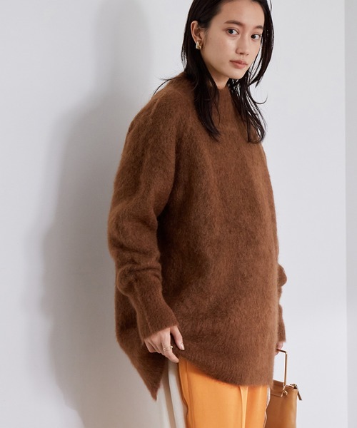 ADAM ET ROPE'（アダムエロペ）の「モヘヤモックネックプルオーバー