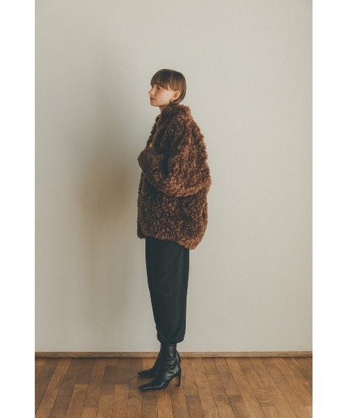CLANE（クラネ）の「CURL FUR SHORT COAT（その他アウター）」 - WEAR