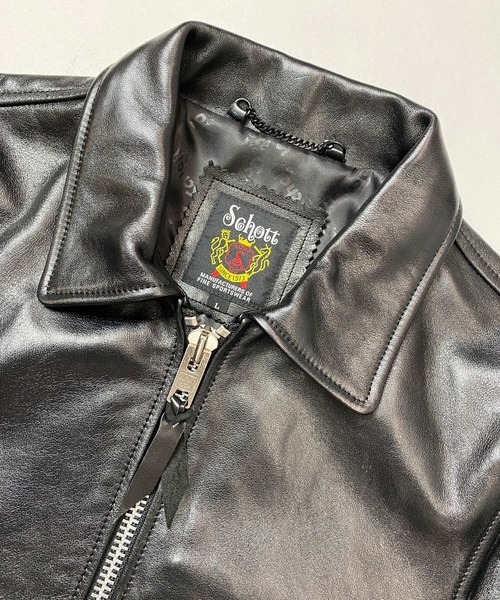 schott（ショット）の「SCHOTT-SINGLE BREAST RIDERS JACKET/ショット