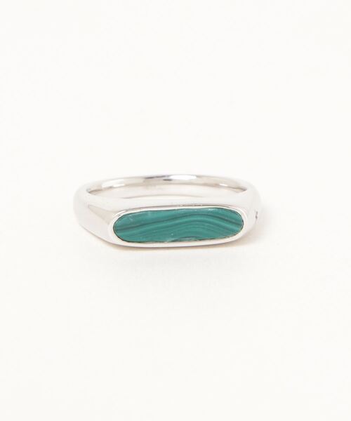 TOM WOOD（トムウッド）の「TOM WOOD Mario Ring Malachite トムウッド
