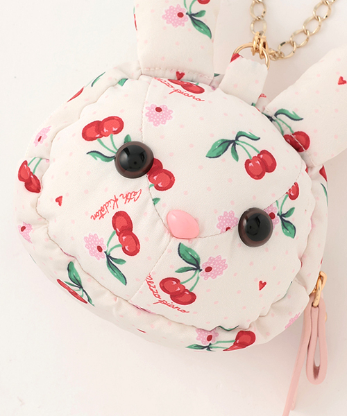 セール】【Cath Kidston】ウサギ型ミニポーチチャーム（チャーム