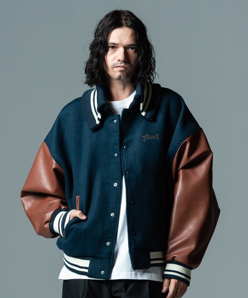glamb（グラム）の「Donkey Collar Stadium Jumper / ドンキーカラー