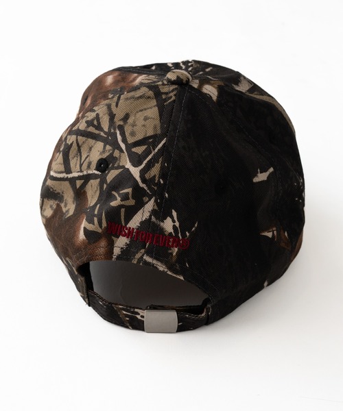 WISH FOR EVER（ウィッシュフォーエバー）の「STITCH LOGO CAP