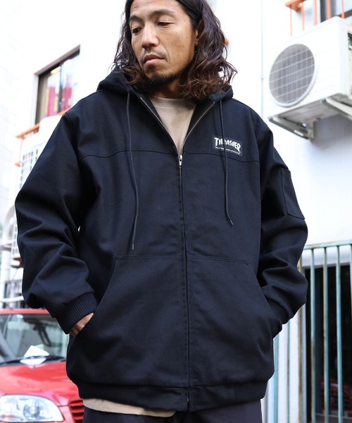 THRASHER（スラッシャー）の「THRASHER/スラッシャー フード付きワーク