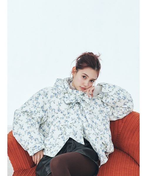 LILY BROWN（リリーブラウン）の「Recycleリボンダウン