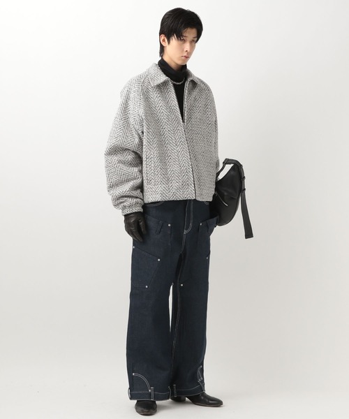 BLAYMORE（ブレイモア）の「【BLAYMORE】Herringbone Zip Up Blouson