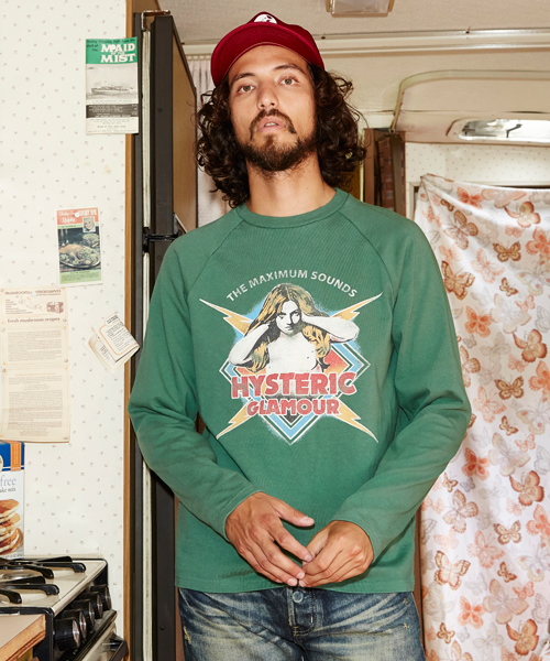 HYSTERIC GLAMOUR（ヒステリックグラマー）の「MAXIMUM SOUND pt T-SH